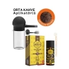 Nevamel® Turk Aplikatörlü Saç Dolgunlaştırıcı Fiber Topik Toz ORTA TON KAHVERENGİ