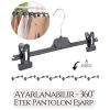 Nevamel® Turk Etek Pantolon Eşarp Kıskaçlı Askı 8 li SET