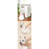 Nevamel® Turk Pet Havlusu - Kedi Köpek Banyo Havlusu Tek Kullanımlık Kuru Havlu 40X80 CM 100 Adet