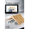 Nevamel® Turk Takım Askısı Ceket Etek Pantolon Kıskaçlı 19 ADET