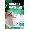Nevamel® Turk Tek Kullanımlık Kuaför Havlusu - Berber Havlusu Spa Havlusu Medikal Havlu 100 Ad