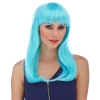 Nevamel Turkuaz Mavi Parti Peruğu