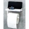 Nevamel® Tuvalet Kağıdı Askılığı - Raflı ve Yapışkanlı - Matkapsız Banyo Aksesuarı