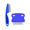 Nevamel Tüy Fırçası Bit Tarağı Seti Evcil Hayvan Tüy Toplayıcı Bit Pire Önleyici Tarak