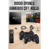Nevamel TV Box Çift Oyun Kollu 10000 Oyunlu Atari