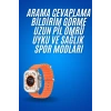 Nevamel Ultra Akıllı Saat 49 Mm Çift Kordonlu Arama Cevaplama Bluetooth Bağlantılı