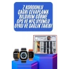 Nevamel® Unısex 7 Kordonlu Çok Fonksiyonlu Nabız Ölçer Uyku ve Sağlık Takibi