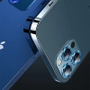 Nevamel USAMS İphone 12 Pro 3D Metal Çerçeveli Kamera Lens Koruyucu-(5775)