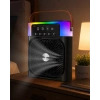 Nevamel® USB Şarjlı Masaüstü Sprey Fan Taşınabilir Serinletici RGB Işıklı Mini Klima