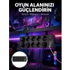 Nevamel® USB ve Type-C Çıkışlı 10lu Akım Korumalı Çoklu Priz Güç Dağıtıcı