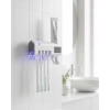 Nevamel® UV Sterilizasyonlu Duvara Monte Otomatik Diş Fırçası Tutucu
