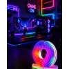 Nevamel® Uygulama Kontrollü RGB Neon Led Şerit Işık 16 Milyon Renk Destekli