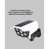 Nevamel® Uzaktan Kumandalı Güneş Enerjili LED Güvenlik Lambası Kamera Tipi Hareket Sensörlü Yeni Nesil