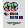 Nevamel Uzaktan Kumandalı RGB Smart Şerit LED Işık Esnek ve Taşınabilir Dekorasyon