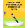 Nevamel® Uzun Mesafe Görünürlüklü Yeşil Lazer Pointer Şarjlı