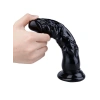 Nevamel® Vantuzlu Zenci Gerçekçi Siyah Dildo 20Cm