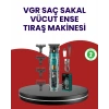 Nevamel VGR V-695 Şarjlı Profesyonel Erkek Saç Sakal Tıraş Makinesi IPX7 Su Geçirmez