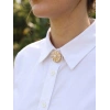 Nevamel® Vintage Model Gold Renk Düğme veya Manşet Broşu 5886
