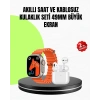 Nevamel® Watch 9 Max Akıllı Saat Seti 2 Kordonlu Kablosuz Kulaklık Hediyeli