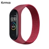 Nevamel Xiaomi Mi Band 5-4-3  Nylon Kayış Kordon-(5775)