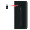 Nevamel Xiaomi Redmi 8A Arka Kamera Camı Lens-(5775)