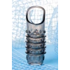 Nevamel® Xlover Penis Kılıfı, Tpe,Siyah Şeffaf, 10,5 Cm