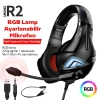 Nevamel XMOWi R2 Gaming Mikrofonlu RGB Oyuncu Kulaklılığı Gurultu Engelleyici Kulaklik-(5775)