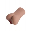 Nevamel® Xoxo Gerçekçi Mastürbatör, 2 Girişli, Tpe Malzeme, Kahverengi, 700 Gr, 17.5 Cm (Kod:700)