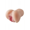 Nevamel® Xoxo Gerçekçi Mastürbatör, 2 Girişli, Tpe Malzeme, Ten Rengi, 700 Gr, 17.5 Cm (Kod:700)