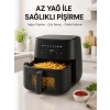 Nevamel® Yağsız Yemek Pişirme İçin Dijital Air Fryer Fritöz