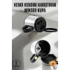 Nevamel Yazılı Mug Kupa Karıştırıcı Özelliği Ve Paslanmaz Çelik