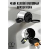 Nevamel Yazılı Mug Kupa Karıştırıcı Özelliği Ve Paslanmaz Çelik
