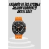 Nevamel® Yeni Nesil Çağrı Cevaplayabilen 47 MM Titreşimli Çok Fonksiyonlu Akıllı Saat