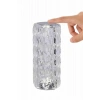 Nevamel Yeni Nesil Modern Kristal Masa ve Gece Lambası Dokunmatik Renk Değiştirebilen