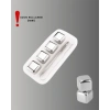 Nevamel Yeniden Kullanılabilir 304 Çelik Metal Buz Küpleri 4lü Set