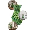 Nevamel® Yeşil Spiral 3D Baskı Vazo Estetik Modern Ev Ofis Dekoru