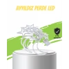 Nevamel® Yıldız ve Ay Figürlü Pilli Perde Led Romantik Dekoratif Işık