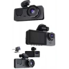 Nevamel® Yol Kayıt Araç Kamerası HD DVR 3 Kameralı 2.0in Ekranlı Ön İç Arka