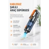 Nevamel® Yüksek Emiş Güçlü Taşınabilir Araç Süpürgesi