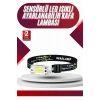 Nevamel Yüksek Işıklı Şarjlı ve Sensörlü LED Kafa Lambası Kamp Lambası
