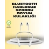 Nevamel® Yüksek Kapasiteli Pil Destekli Boyun Askılı Kulaklık – 100 Saat Dayanıklı