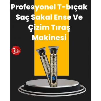 Nevamel 0.1 mm Hassas Kesim Tıraş Makinesi Şarjlı Metal Gövde