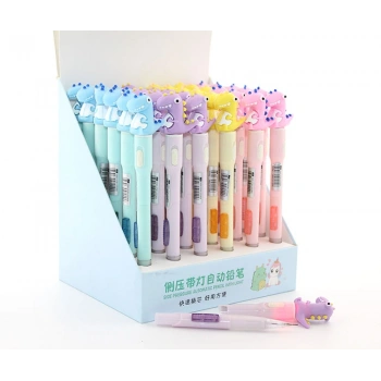 Nevamel 07 Uçlu Ledli Dinazor Tasarımlı Kalem