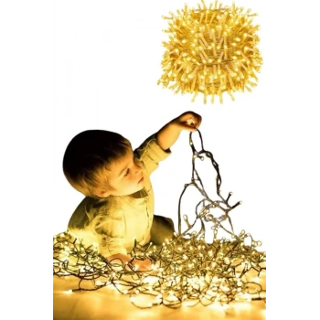 Nevamel® 10 Metre Günışığı Led Işık Fişli Dekoratif Ortam Aydınlatması 3 Modlu Led Şerit Işık