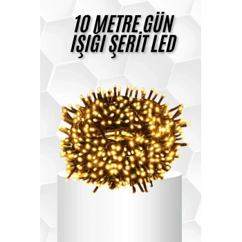 Nevamel 10 Metre Led Işık Gün Işığı Her Ortama Uygun Ampüllü