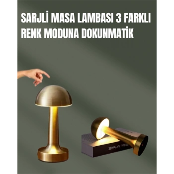 Nevamel %100 Kademeli Ayarlanabilir Işık – USB Şarjlı Masa Lambası