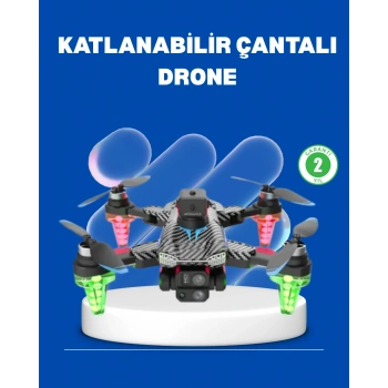 Nevamel® 1080P Full HD Katlanabilir Drone Uzun Uçuş Süreli Hafif Tasarım