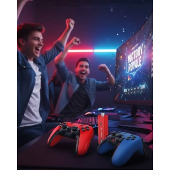 Nevamel® 10K HD Android Oyun Konsolu 64GB Çift Kumandalı TV Stick