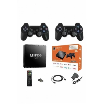 Nevamel 10K Ultra Hd Video Oyun Konsolu Android Tv Box 2.4g Game Stick