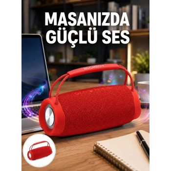 Nevamel® 10W Güçlü Stereo Ses Sunan IPX6 Bluetooth Hoparlör Yeni Nesil